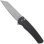 Afbeelding voor Pro-Tech Malibu 5435-AW, Black Acid Wash CPM MagnaCut Reverse Tanto, Black Aluminum Dragon Scale zakmes