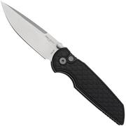 Pro-Tech TR-3 Integrity INT105-REPTILE, Stonewashed S35VN, Reptile Black Aluminum, pocket knife