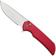 Afbeelding voor Pro-Tech Mordax MX101-RED-20CV, Stonewashed 20CV, Solid Red Aluminum, zakmes
