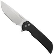 Pro-Tech Mordax MX101 Solid Black Handle, Stonewash Magnacut, coltello da tasca