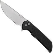 Pro-Tech Mordax MX105-GRIDLOCK, Stonewashed MagnaCut, Black Gridlock Textured Aluminum, zakmes