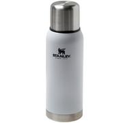 Stanley The Stainless Steel Vacuum Bottle 1L, blanco, termo
