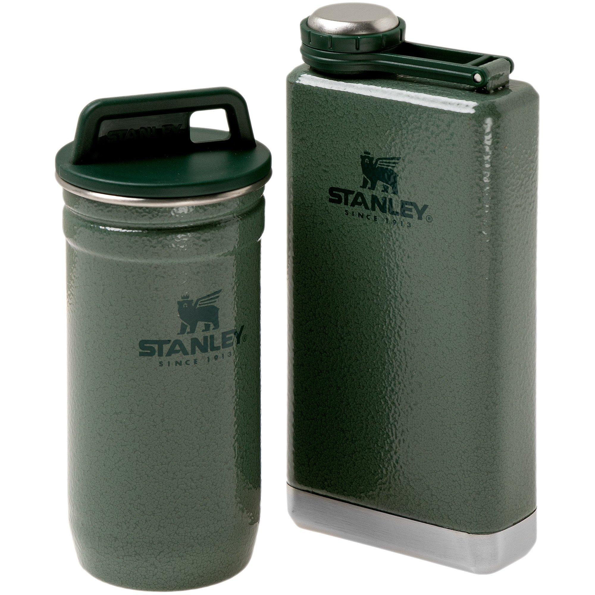 Stanley PMI The Easy Fill Wide Mouth flask 230 ml - Hammertone Green