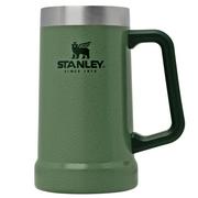 Stanley The Big Grip Beer Stein 10-02874-033 Hammertone Green, beer mug, 700 ml
