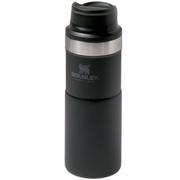 Stanley The Trigger-Action Travel Mug 470 ml, nero opaco, thermos