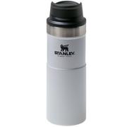 Stanley The Trigger-Action Travel Mug 470 ml, blanc, bouteille thermos