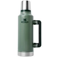 Afbeelding voor Stanley The Legendary Classic Bottle 2.0QT, Hammertone Green 10-07934-003 thermosfles met schenkdop en drinkbeker, 1.9L