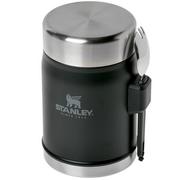 Stanley The Legendary Classic Thermos Lunchbox + Spork 400 ml - matt schwarz