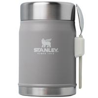 Afbeelding voor Stanley The Legendary Food Jar + Spork 2.0 14oz, Ash 10-09382-111 voedselcontainer met schroefdeksel, 400 ml