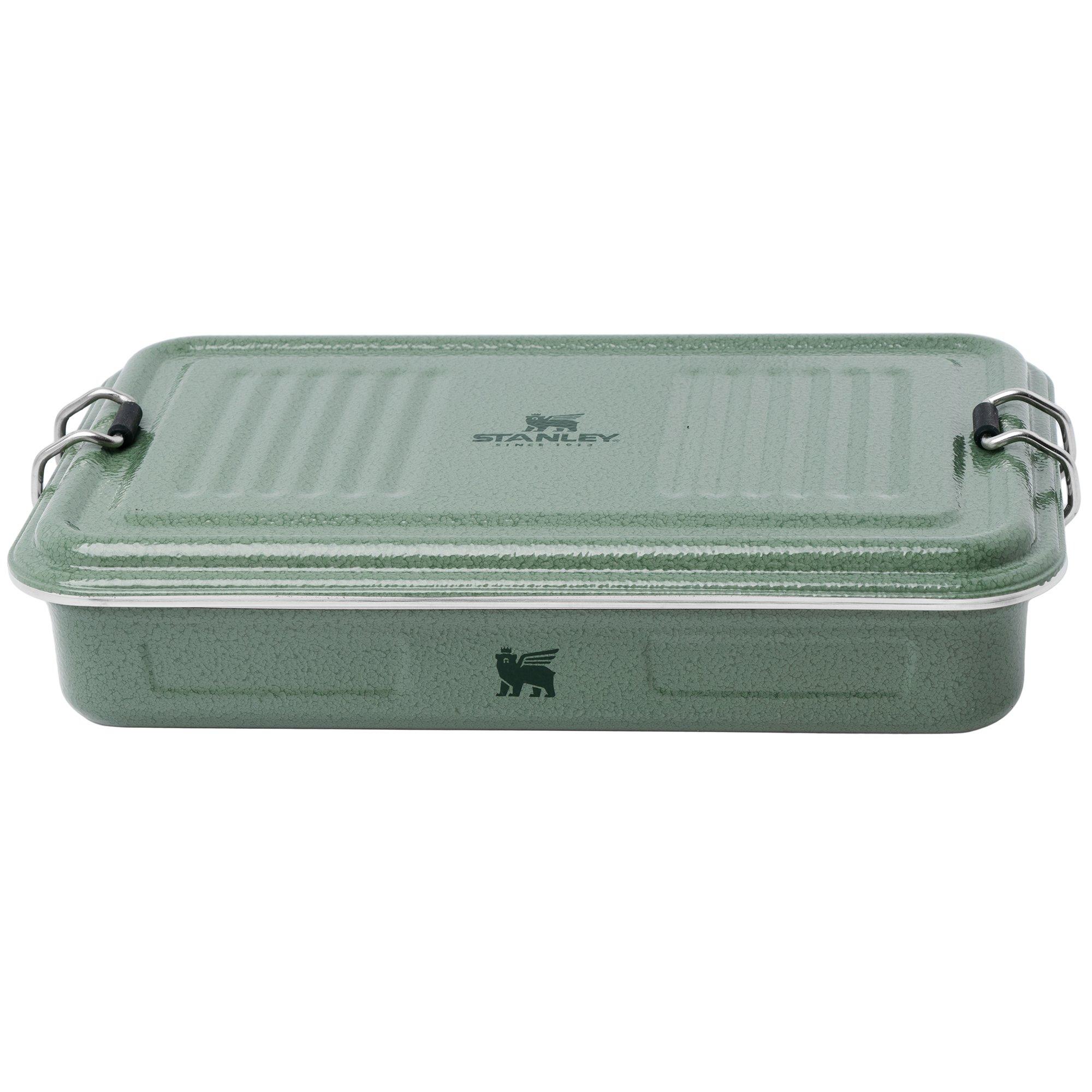 Stanley The Legendary Useful Box 1.25QT, Hammertone Green 10-10668-001 stalen opbergbox, 1.1L