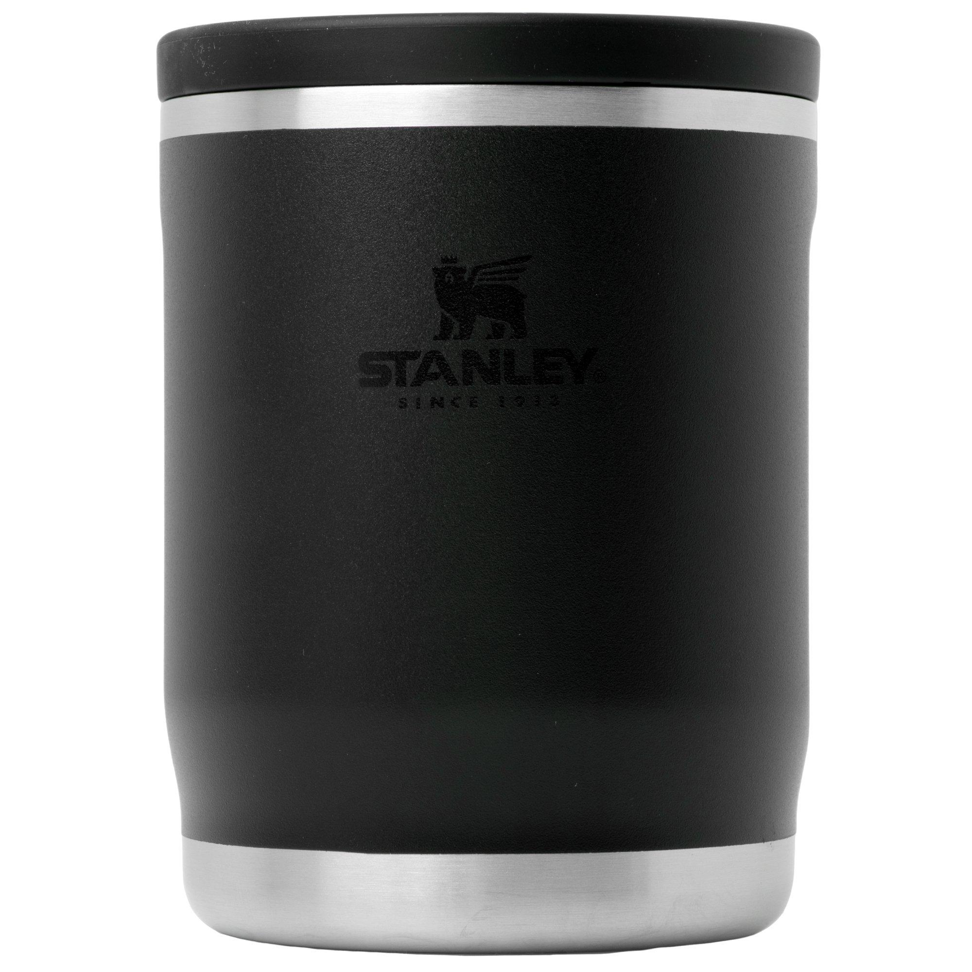 Stanley The Adventure To-Go Food Jar 2.0 18oz, Black 10-10836-0075 insulated food jar with screw-top lid, 530 ml