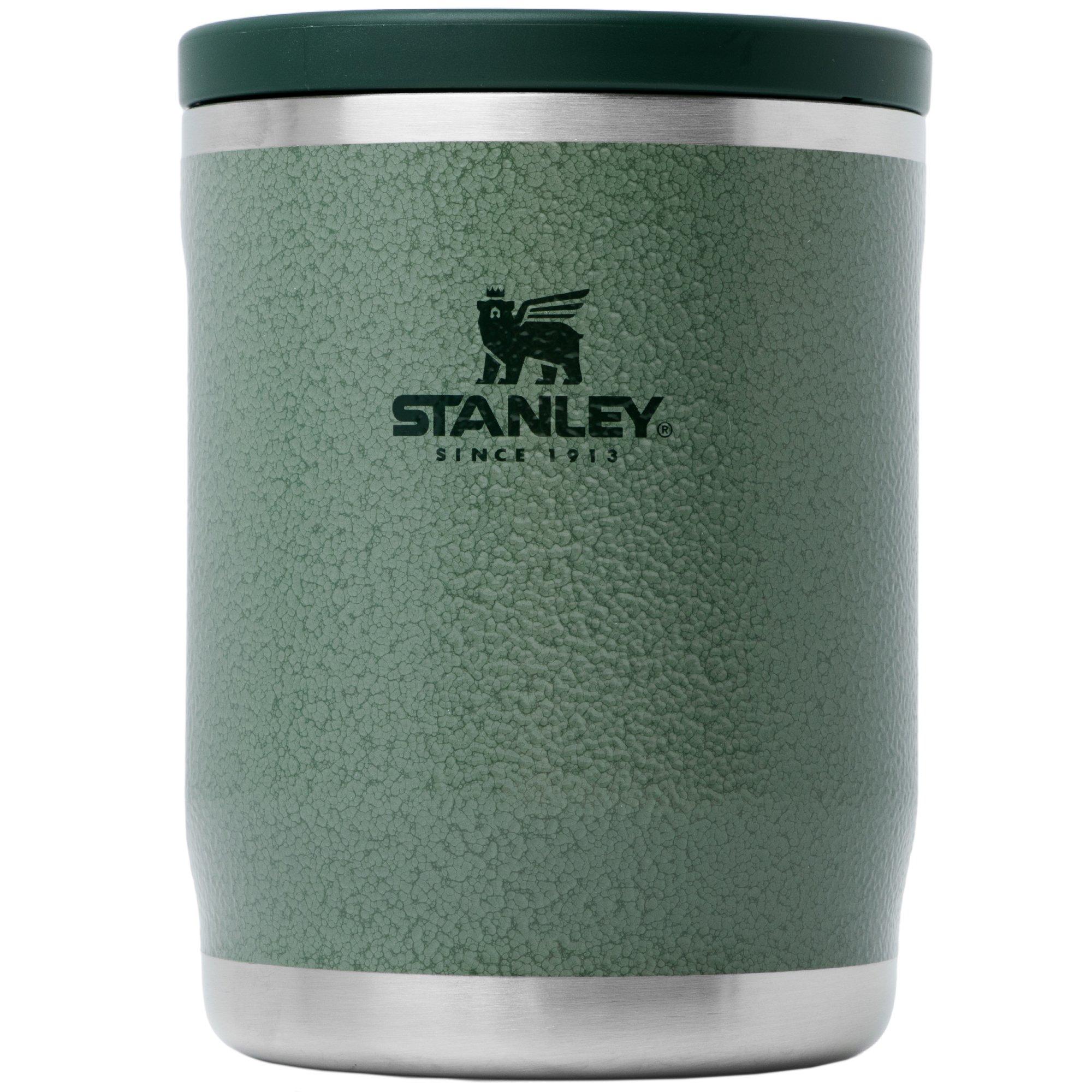 Stanley The Adventure To-Go Food Jar 18oz, Hammertone Green 10-10836-047 insulated food jar with screw-top lid, 530 ml