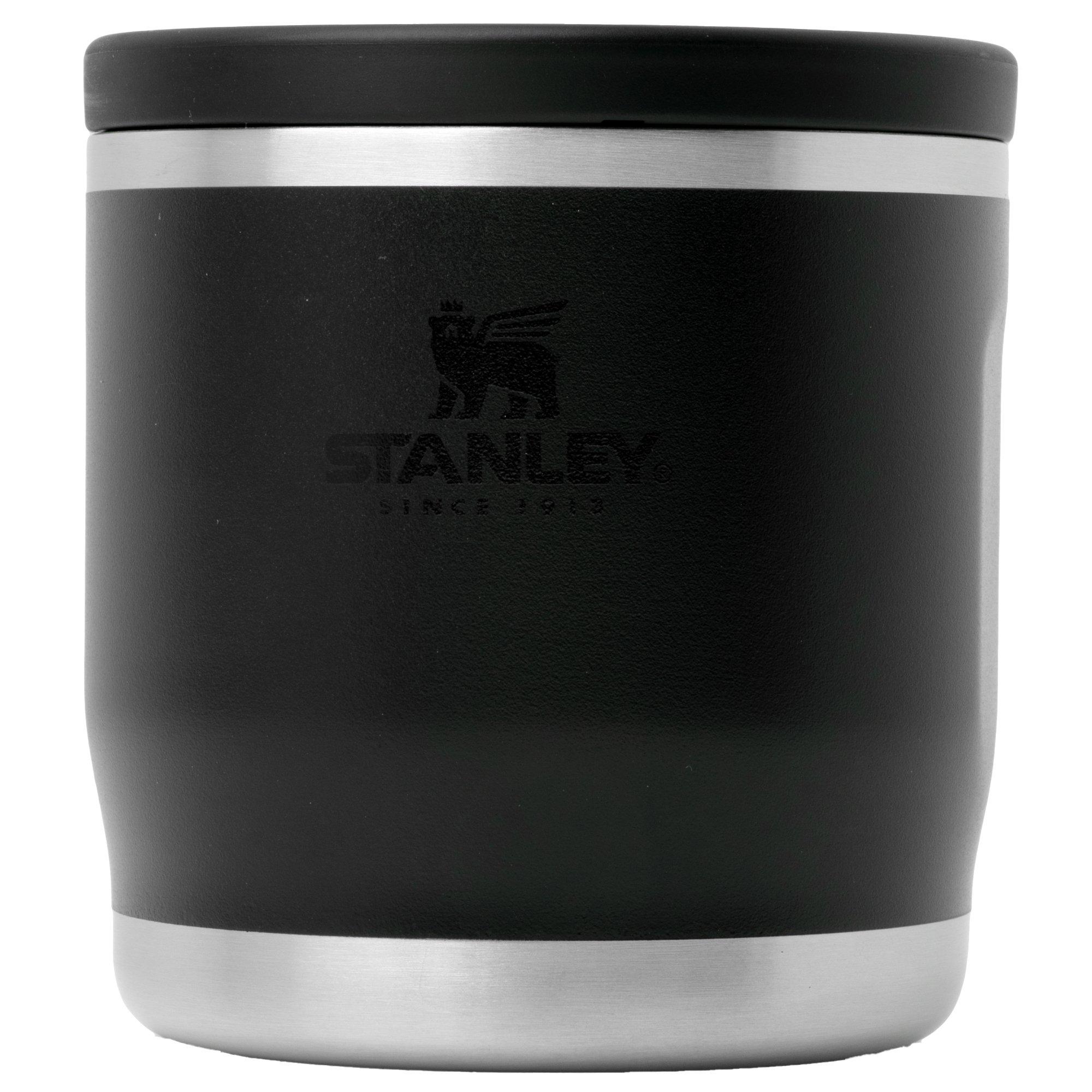 Stanley The Adventure To-Go Food Jar 2.0 12oz, Black 10-10837-0039 insulated food jar with screw-top lid, 350 ml