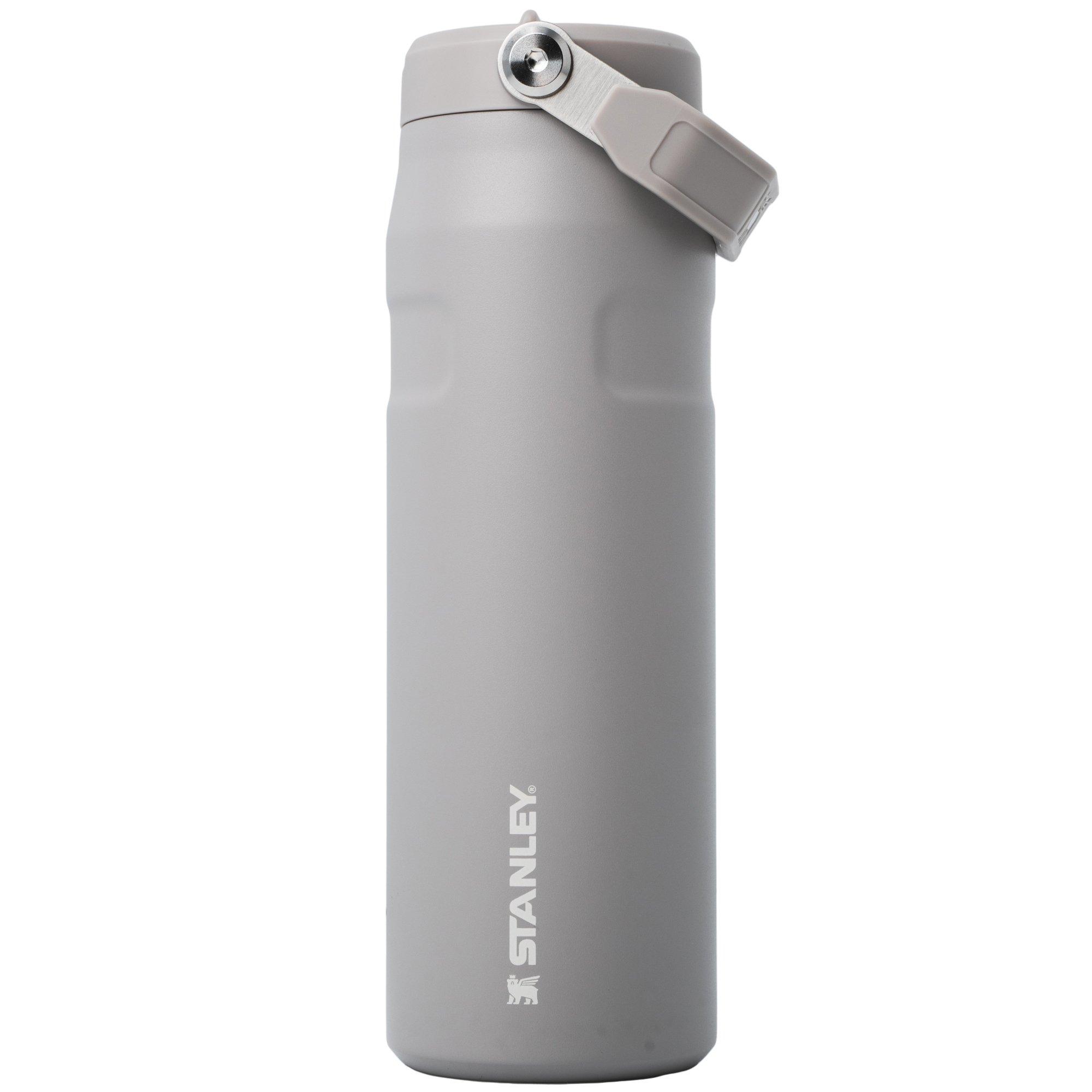 Stanley The AeroLight IceFlow Bottle Flip Straw 2.0 24oz, Ash 10-11283-0499 insulated bottle with flip straw lid, 700 ml