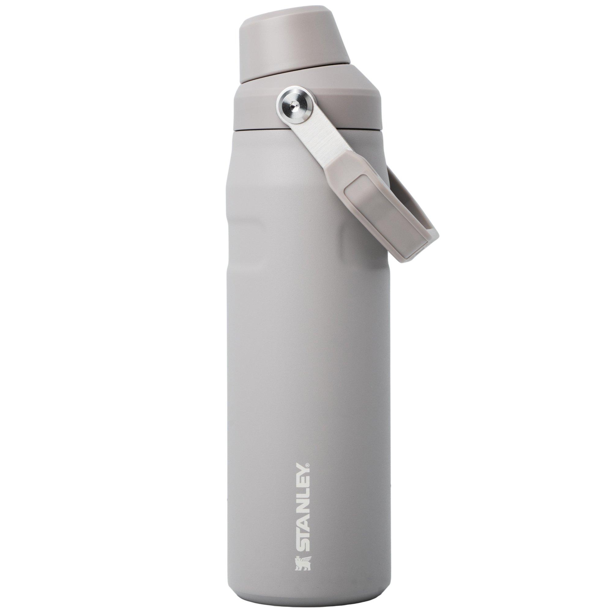 Stanley The AeroLight IceFlow Bottle Fast Flow 24oz, Ash 10-11287-326 insulated bottle with drinking lid, 700 ml
