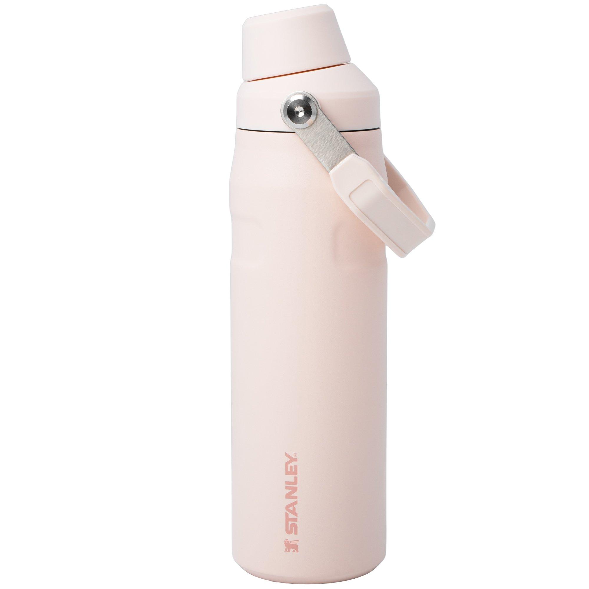 Stanley The AeroLight IceFlow Bottle Fast Flow 24oz, Rose Quartz 10-11287-327 insulated bottle with drinking lid, 700 ml