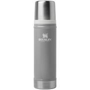 Afbeelding voor Stanley The Legendary Classic Bottle 20oz, Hammertone Ash 10-11345-0063 thermosfles met schenkdop en drinkbeker, 590 ml