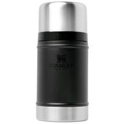 Afbeelding voor Stanley The Legendary Food Jar 2.0 24oz, Black 10-11350-0031 voedselcontainer met schroefdeksel en beker, 700 ml