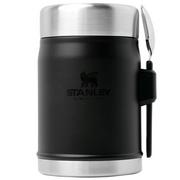 Afbeelding voor Stanley The Legendary Food Jar + Spork 2.0 14oz, Black 10-11353-0105 voedselcontainer met schroefdeksel, 400 ml
