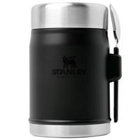Afbeelding voor Stanley The Legendary Food Jar + Spork 2.0 14oz, Black 10-11353-0105 voedselcontainer met schroefdeksel, 400 ml