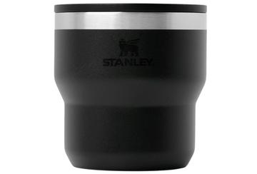 Stanley The Stay Hot Stacking Camp Cup 10oz, Black 10-12078-0033 stackable insulated camp cup with lid, 300 ml