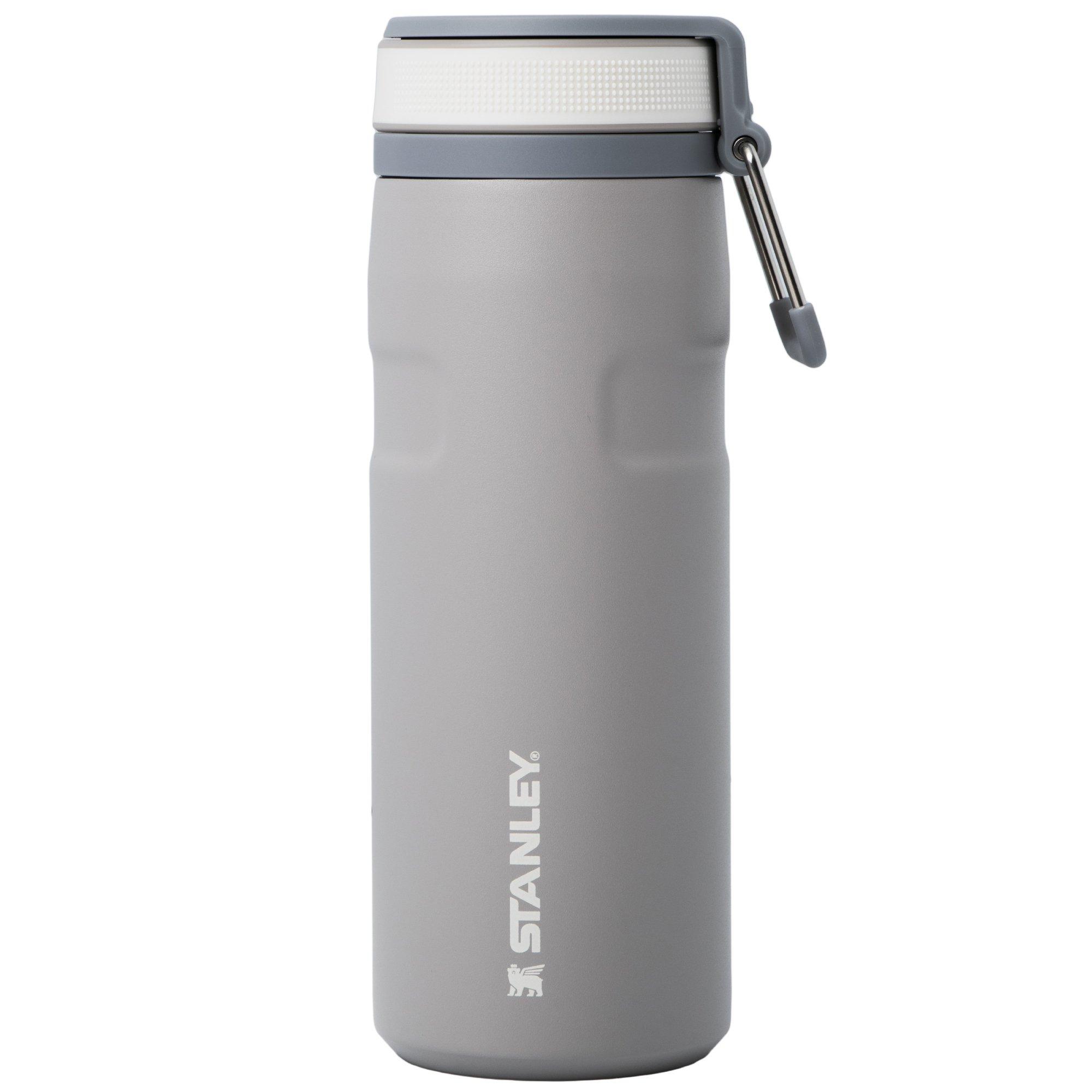 Stanley The AeroLight IceFlow Bottle Twist Flip 16oz, Ash 10-12106-0191 insulated bottle with flip lid, 470 ml