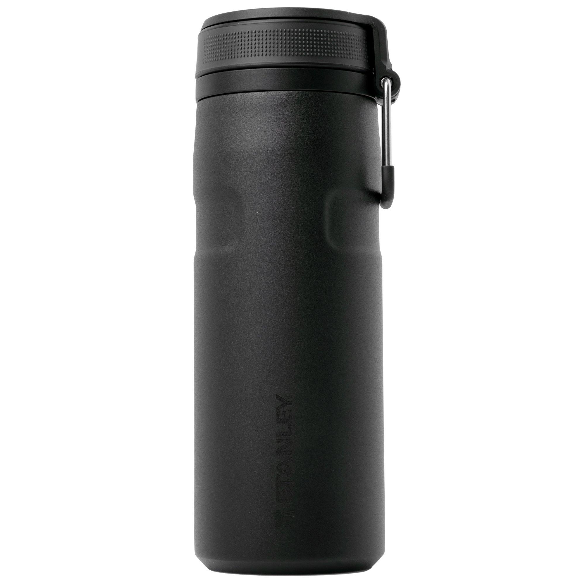Stanley The AeroLight IceFlow Bottle Twist Flip 2.0 16oz, Black 10-12106-079 insulated bottle with flip lid, 470 ml