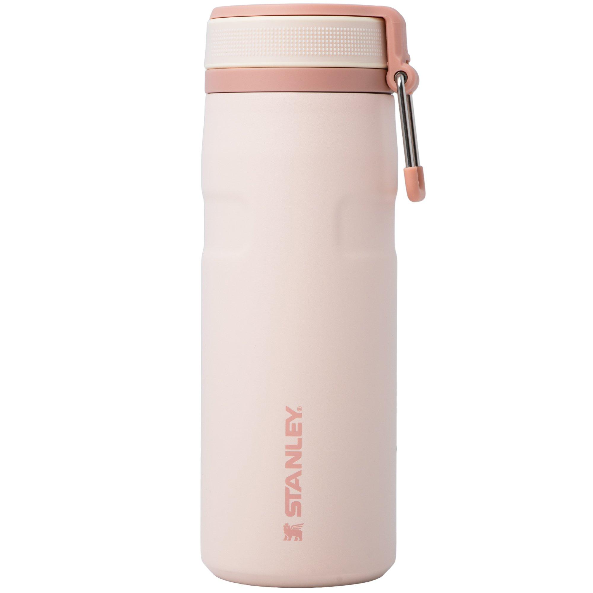 Stanley The AeroLight IceFlow Bottle Twist Flip 16oz, Rose Quartz 10-12106-081 insulated bottle with flip lid, 470 ml