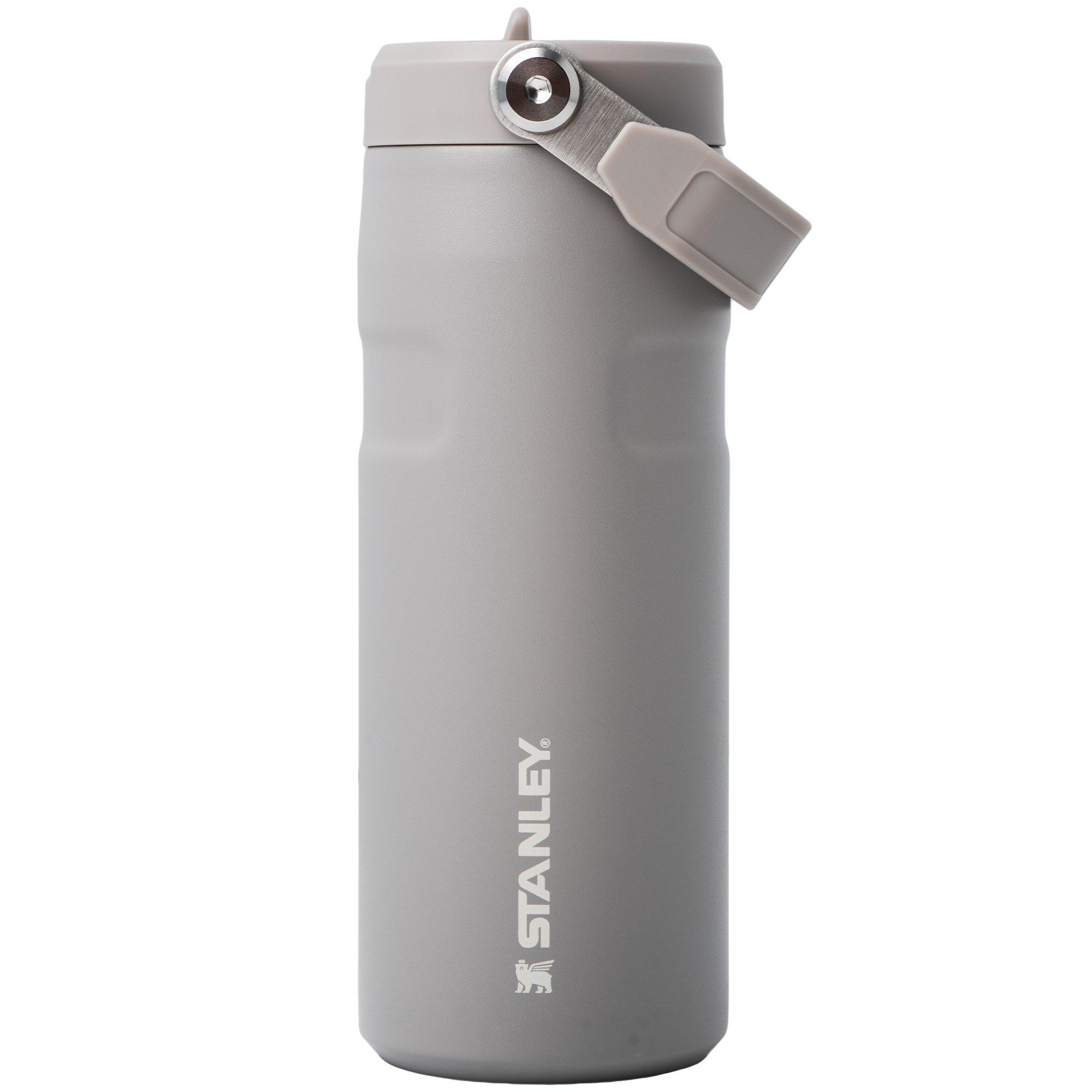 Stanley The AeroLight IceFlow Bottle Flip Straw 2.0 16oz, Ash 10-12110-0203 insulated bottle with flip straw lid, 470 ml