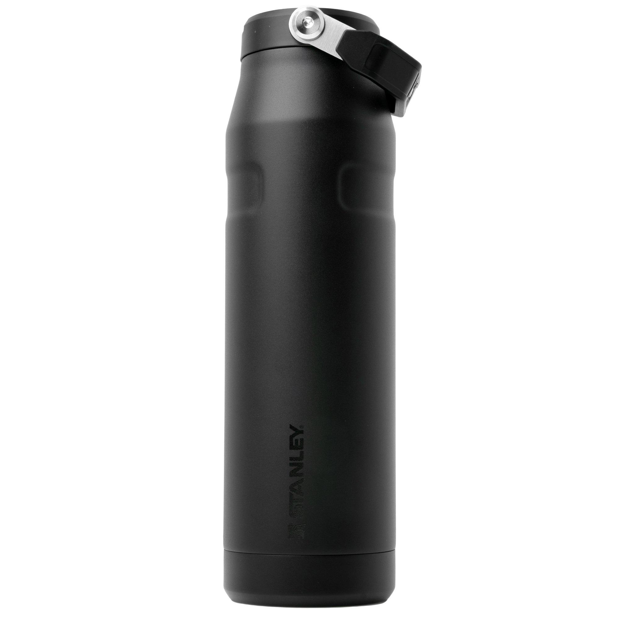 Stanley The AeroLight IceFlow Bottle Flip Straw 2.0 36oz, Black 10-12111-063 insulated bottle with flip straw lid, 1.06L
