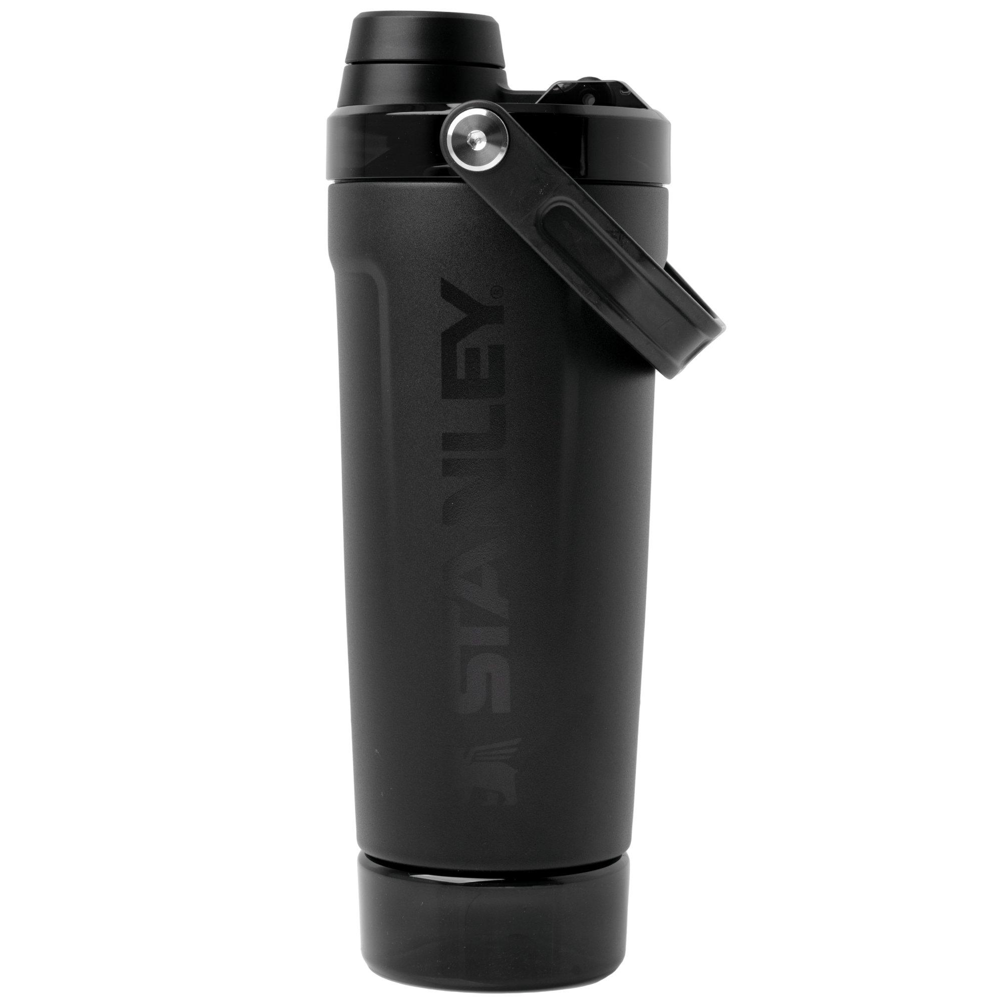 Stanley The Vitalize Shaker 2.0 20oz, Black 10-13007-021 insulated shaker with detachable base, 590 ml