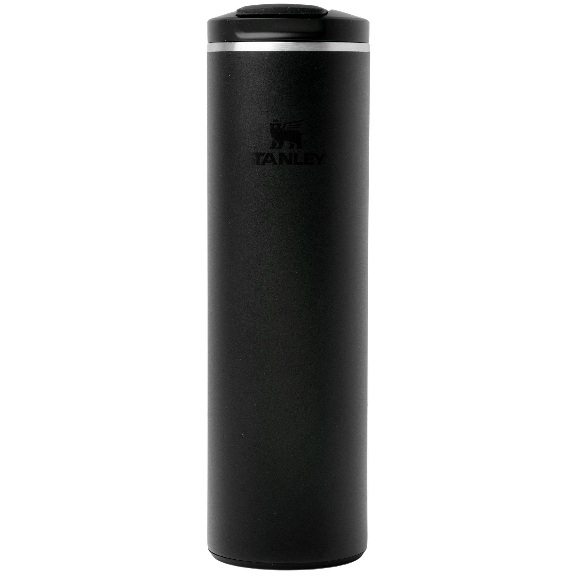 Stanley The Transit Fliptop Mug 2.0 20oz, Black 10-13061-011 insulated mug with flip lid, 590 ml