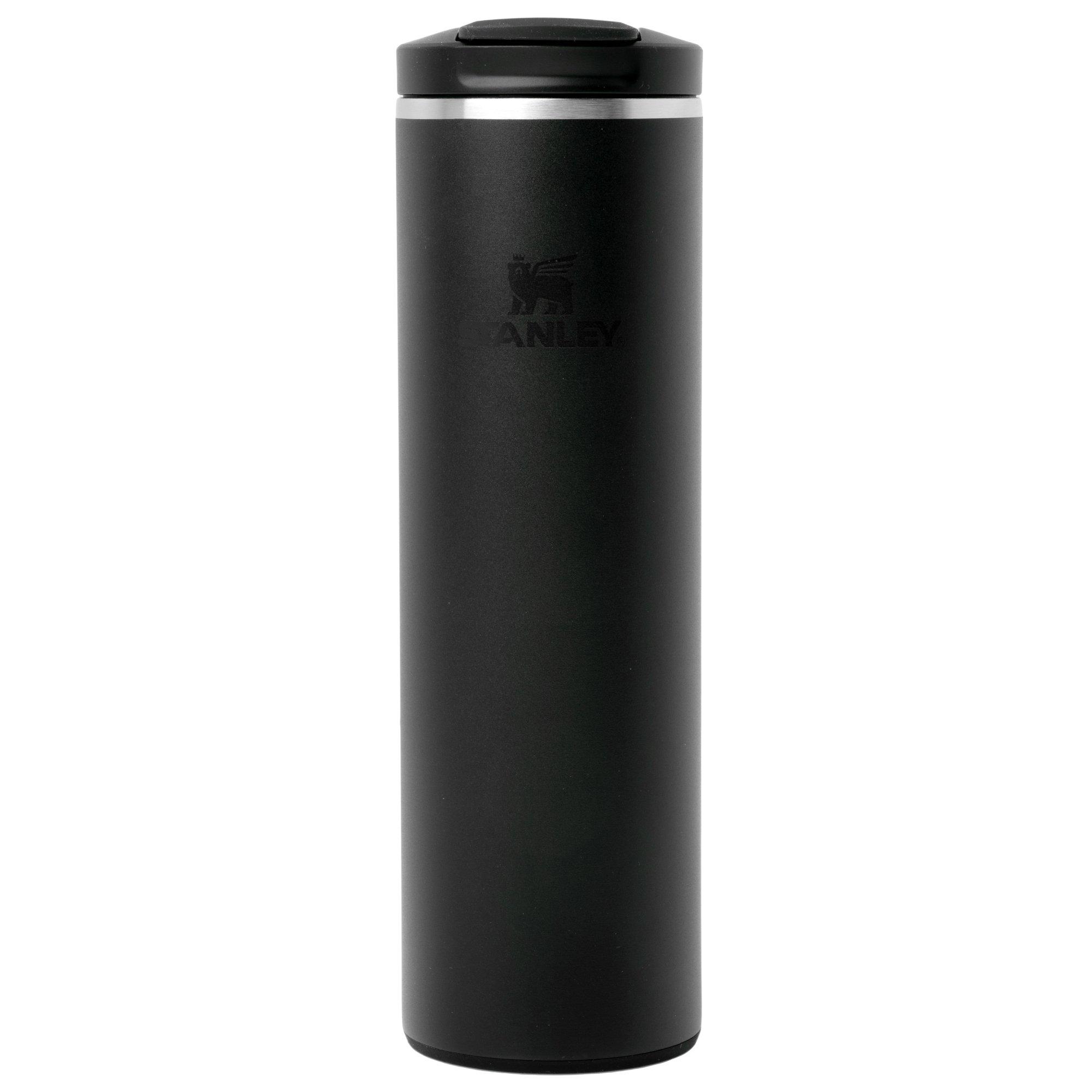 Stanley The Transit Fliptop Mug 2.0 16oz, Black 10-13062-011 insulated mug with flip lid, 470 ml
