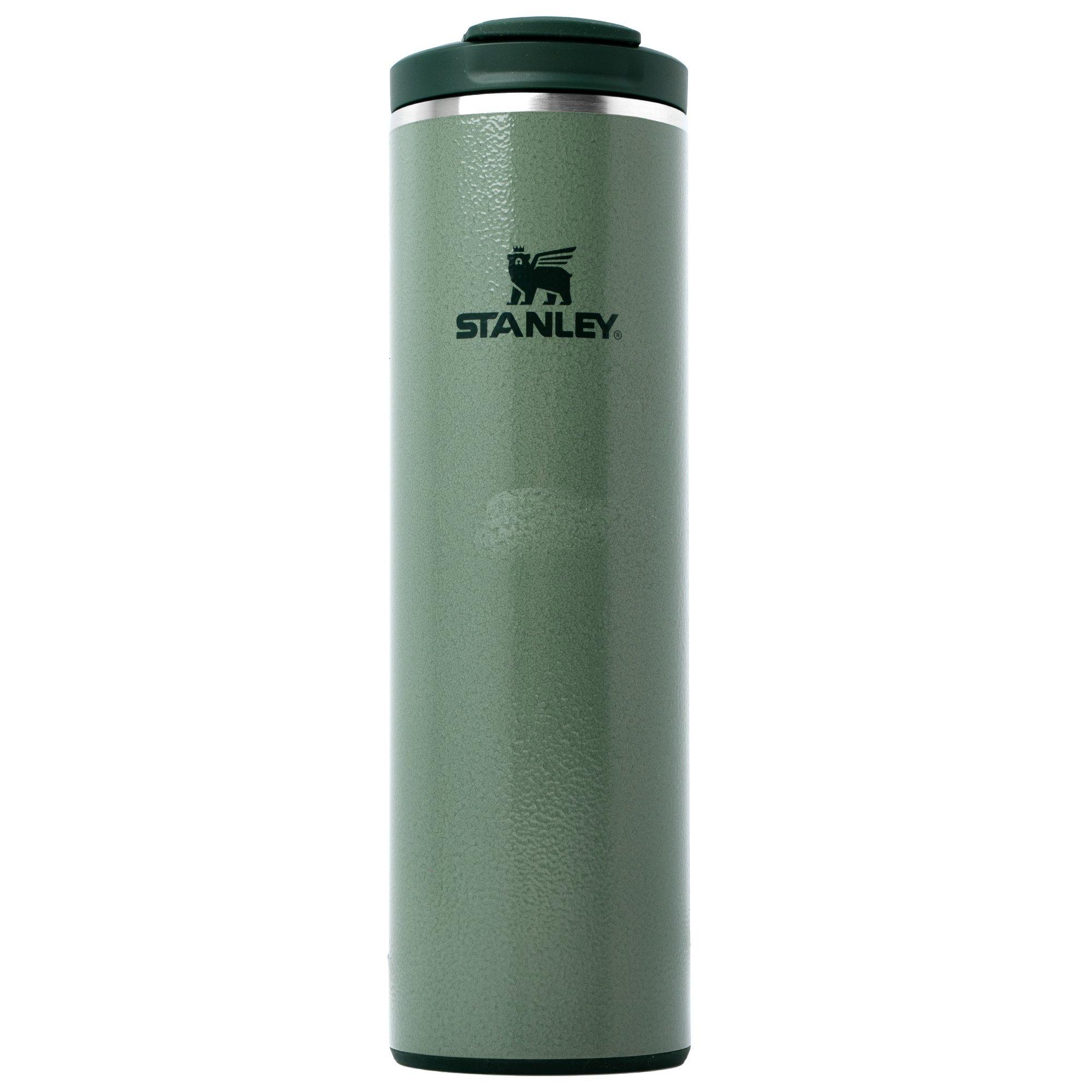 Stanley The Transit Fliptop Mug 16oz, Hammertone Green 10-13062-020 insulated mug with flip lid, 470 ml