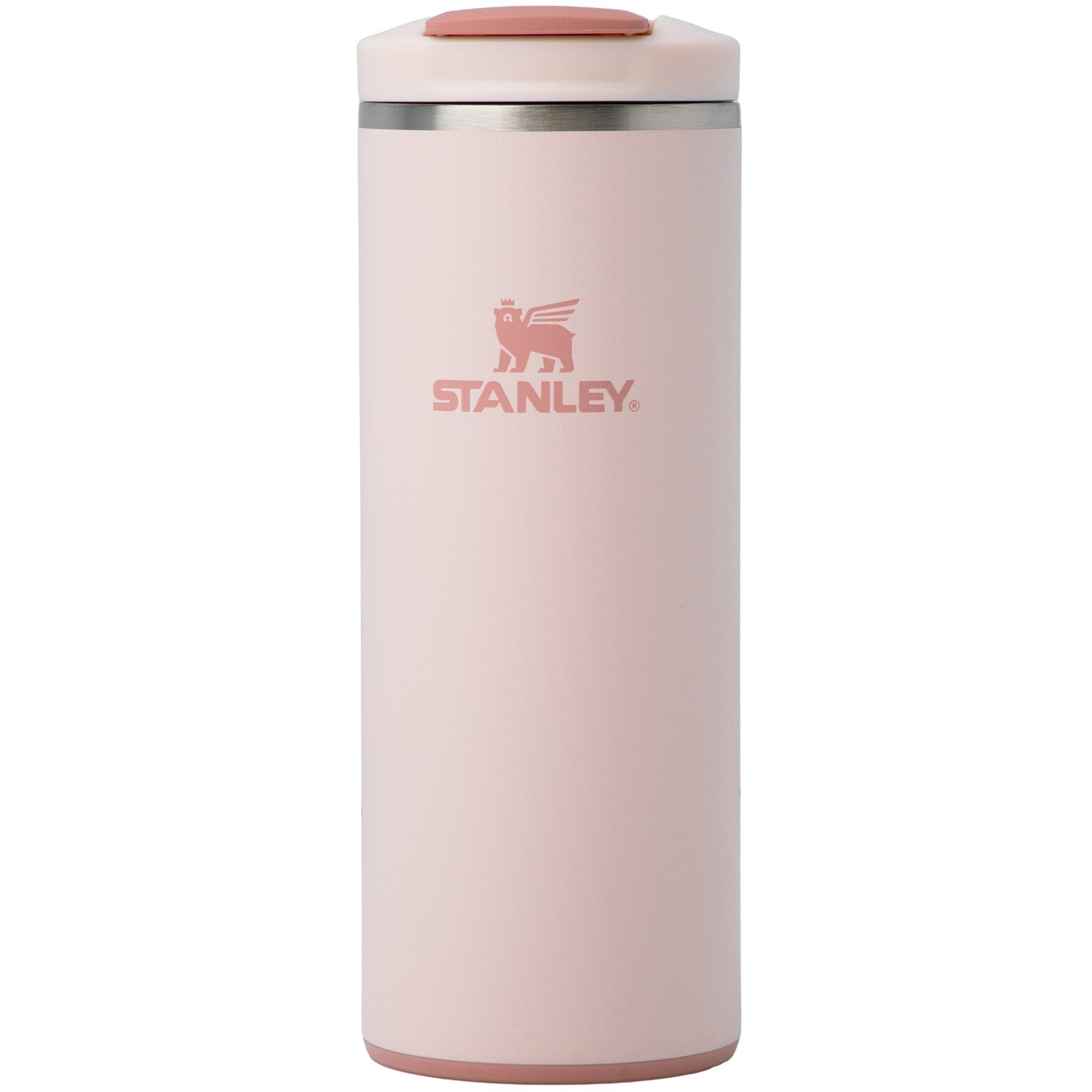 Stanley The Transit Fliptop Mug 12oz, Rose Quartz 10-13063-014 insulated mug with flip lid, 350 ml