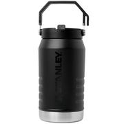 Afbeelding voor Stanley The IceFlow Jug Flip Straw 2.0 64oz, Black 10-13085-0233 thermoskan met rietje, 1.9L