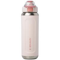 Afbeelding voor Stanley The Legendary Wellspring Bottle 24oz, Rose Quartz 10-13111-031 thermosfles met flipdop, 700 ml