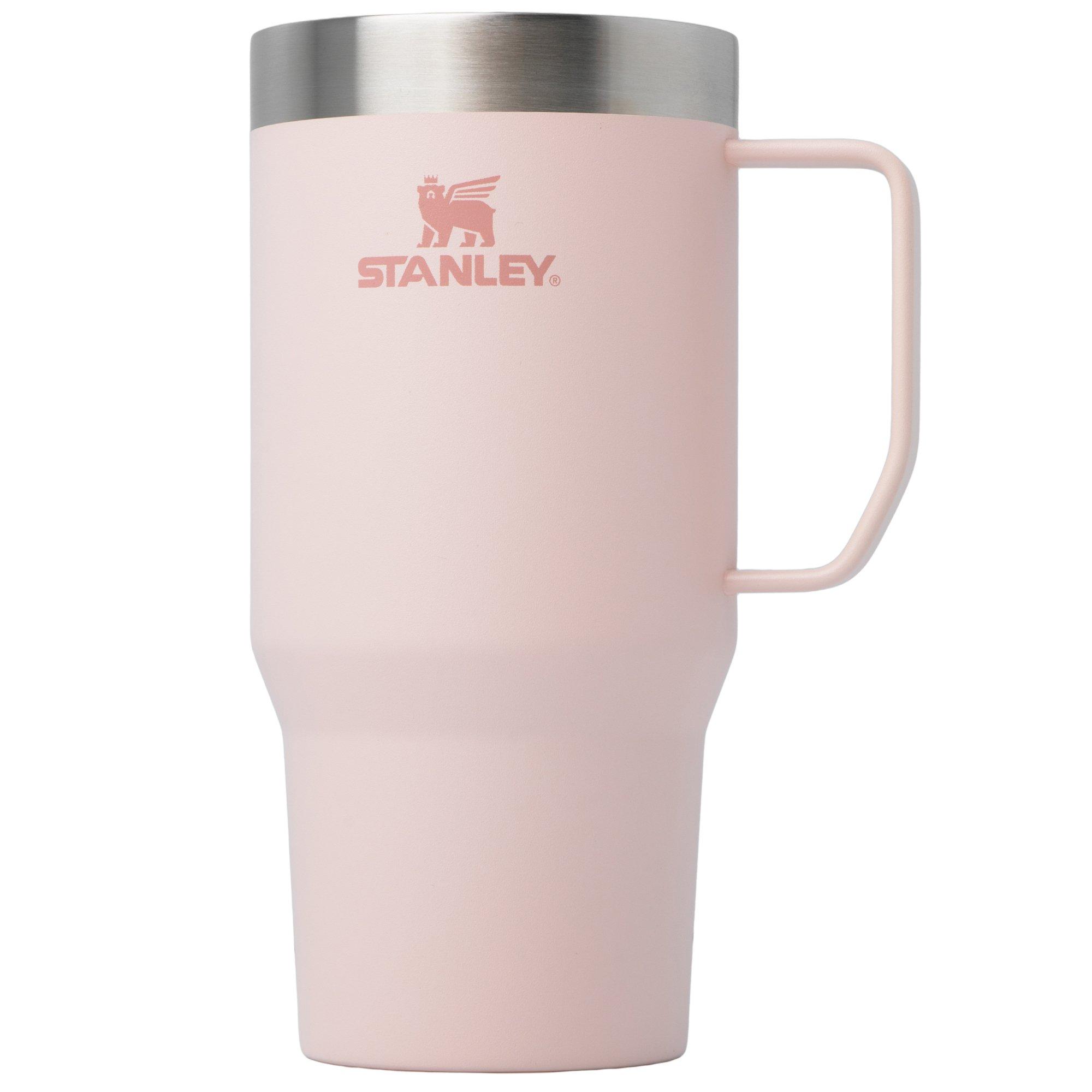 Stanley The Everyday Suburban Mug 24oz, Rose Quartz 10-13854-058 thermosbeker met deksel, 710 ml