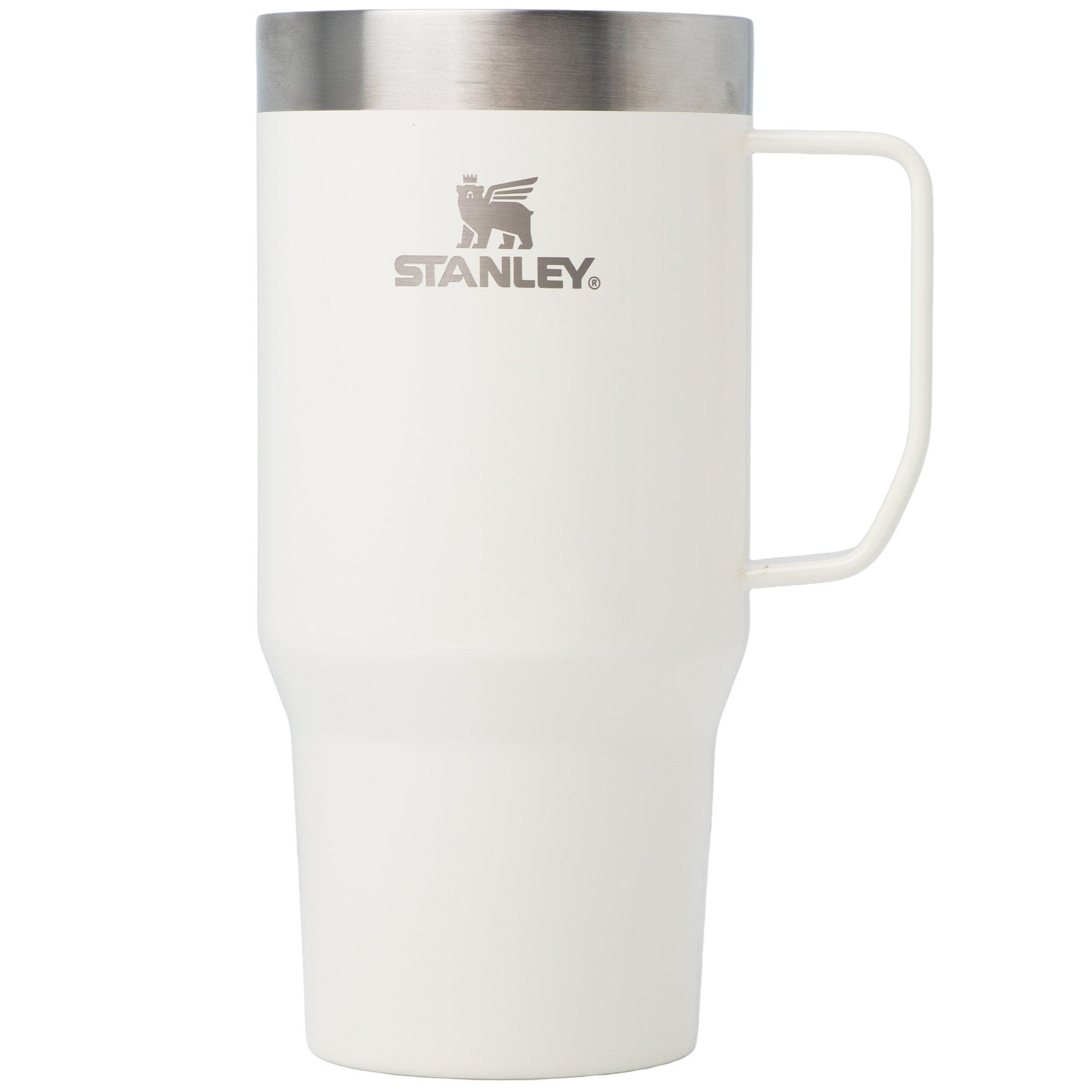 Stanley The Everyday Suburban Mug 24oz, Cream Gloss 10-13854-061 insulated mug with lid, 710 ml