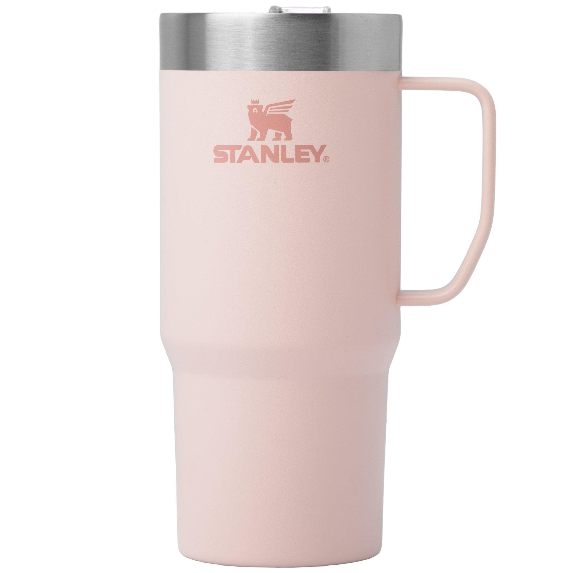 Stanley The Everyday Suburban Mug 16oz, Rose Quartz 10-13861-041 insulated mug with lid, 470 ml