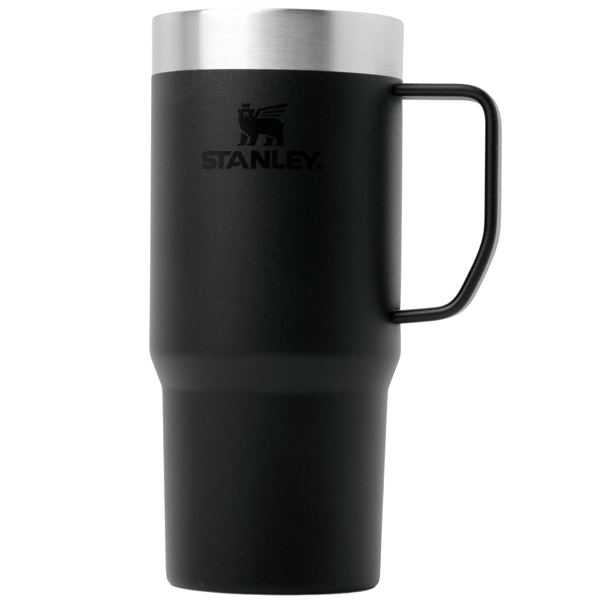 Stanley The Everyday Suburban Mug 2.0 16oz, Black 10-13861-042 insulated mug with lid, 470 ml