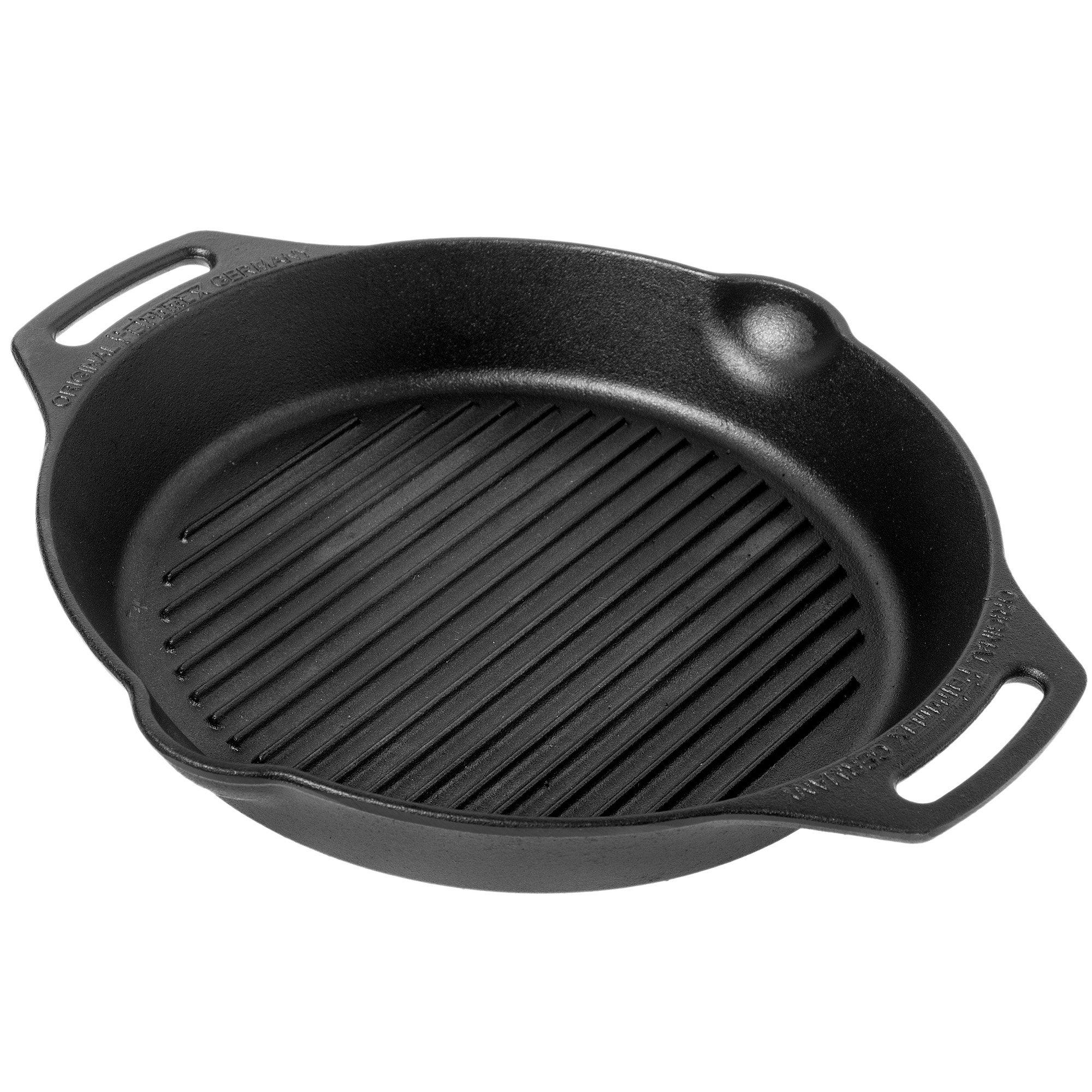 Lodge Cast Iron Grill Pan L8GP, 26 cm