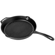 Petromax gusseiserne Grillpfanne / Skillet 35 cm mit Stiel