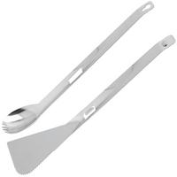 Image pour Pathfinder PTH040 Stainless Steel Camp Tongs, pince de camping multifonctionnelle