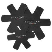 SCANPAN protège poêle 10117 set de 3 pièces, 27, 34 et 38 cm