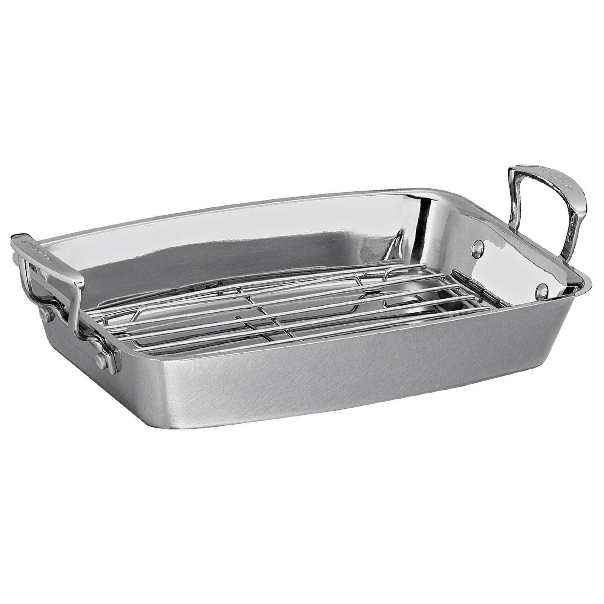 SCANPAN Impact roasting tin with grill , 42x26cm