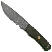 PUMA Knife Of The Year 2022 Bog Oak, 32202249 Balbach SuperClean damascus, feststehendes Messer