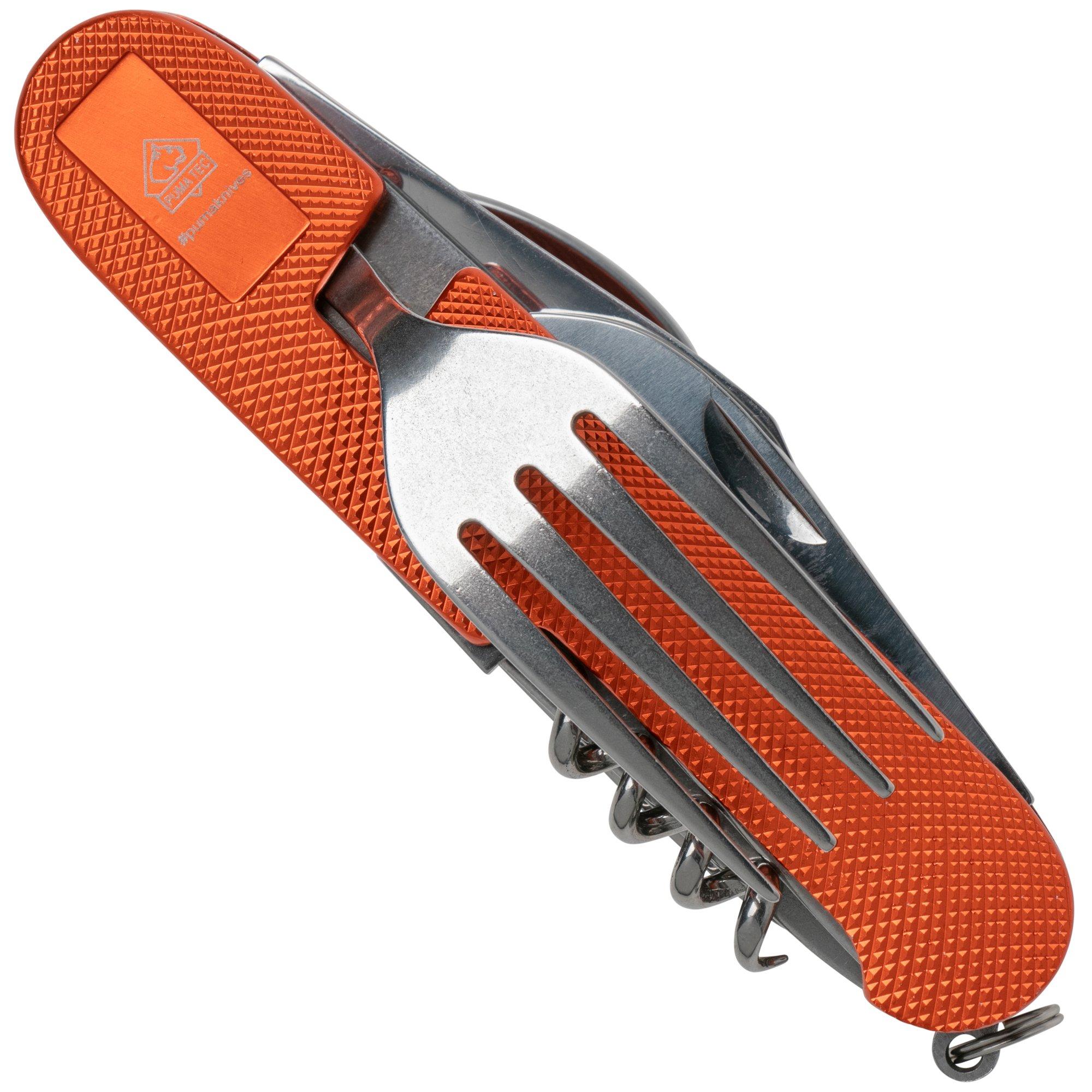 PUMA TEC Camping Tool Orange 7285001, Schweizer Taschenmesser