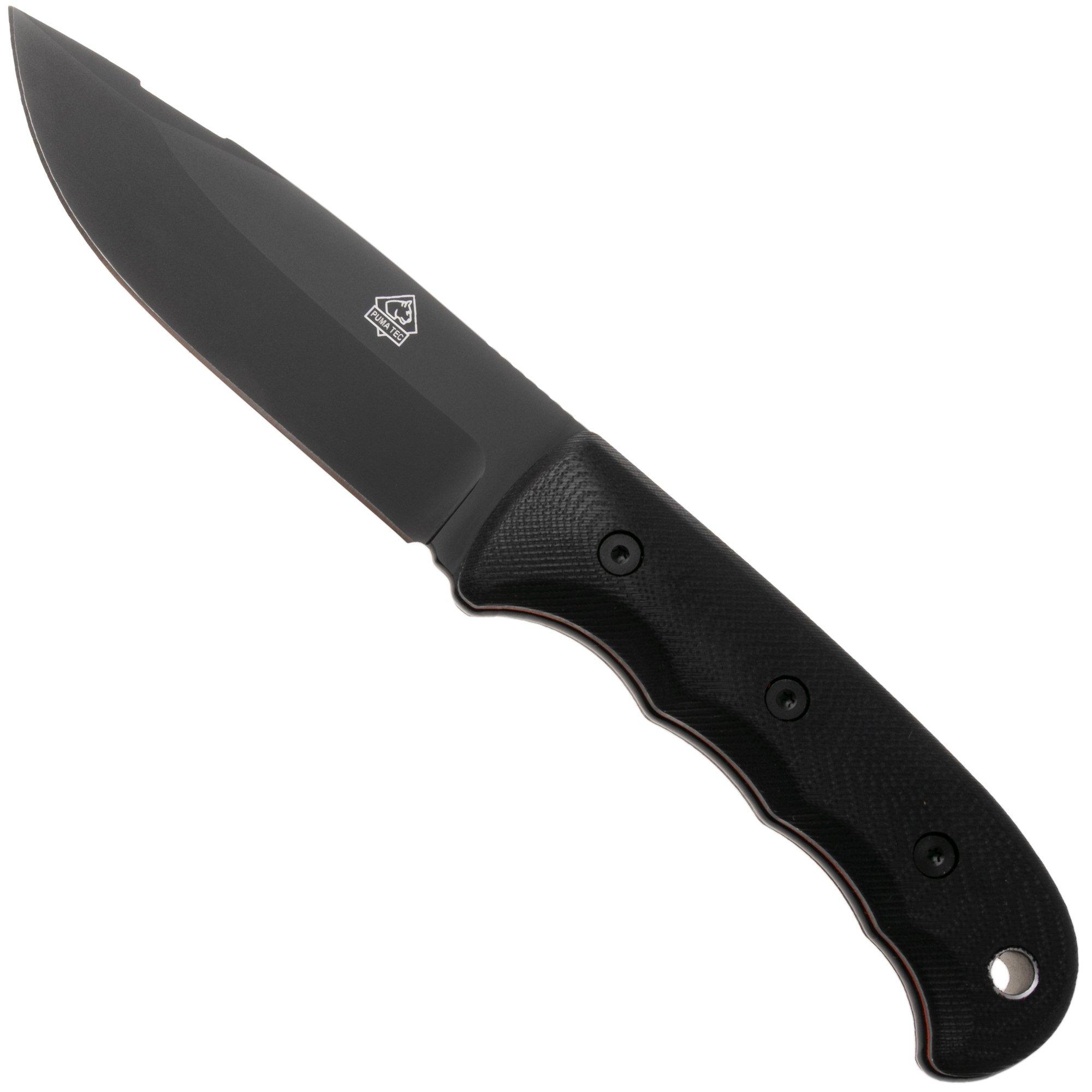 PUMA TEC Tactical 7841322, Black D2, Black G10, survivalmes