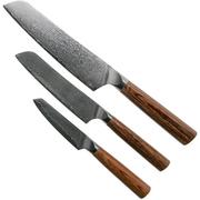 PUMA IP Chef, Paring set 821211, Juego de cuchillos de 3 piezas